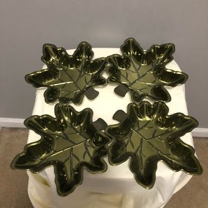Leave Candy Trays Set of 4